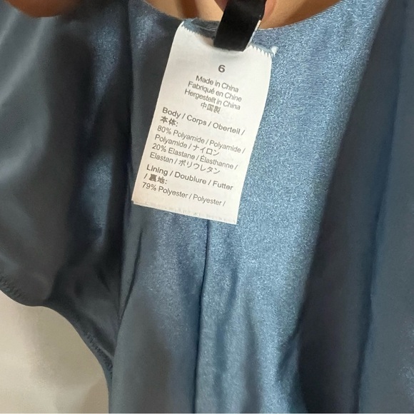 J. Crew Light Blue One Piece Swimsuit - Picture 6 of 10